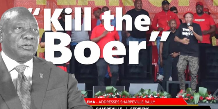 South African Constitutional Court: "Kill the Boer, Kill the Farmer" is Not Hate Speech - Trump Administration Drops Military Aid to South Africa | The Gateway Pundit