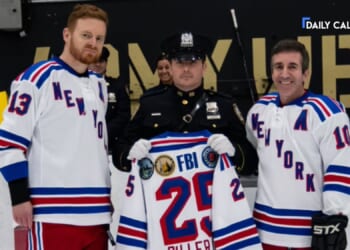 EXCLUSIVE: Behind The Scenes Look At FBI, Kash Patel’s Hockey Game Honoring Fallen Officers