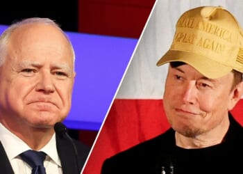 Walz takes aim at Elon Musk, says 'we should demonize' him