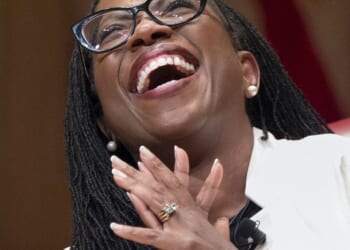 Justice Ketanji Brown Jackson asks absurd question during arguments over LGBTQ books in public school libraries