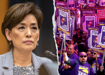 Union protesters call the cops on themselves to stage 'civil disobedience' stunt at GOP office