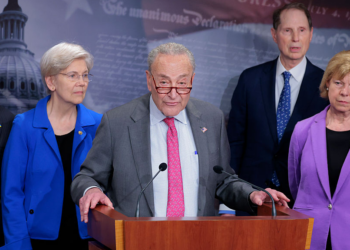 Schumer, Baldwin, Blumenthal rail against Trump's 100 days in floor all-nighter
