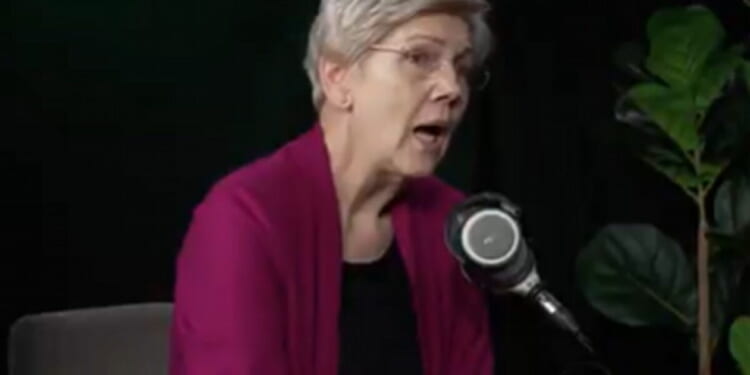 AWKWARD: Watch Elizabeth Warren Get Called Out Over Biden's Decline by a Left Wing Podcaster (VIDEO) | The Gateway Pundit
