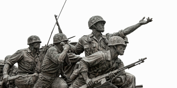 The Architecture and unidentified tourists are in The War Memorial of Korea, Seoul City, South Korea