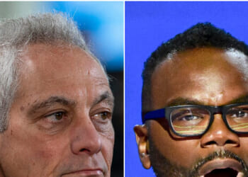 Embattled Chicago Mayor Brandon Johnson Blames Ex-Mayor Rahm Emanuel for Trump's Rise