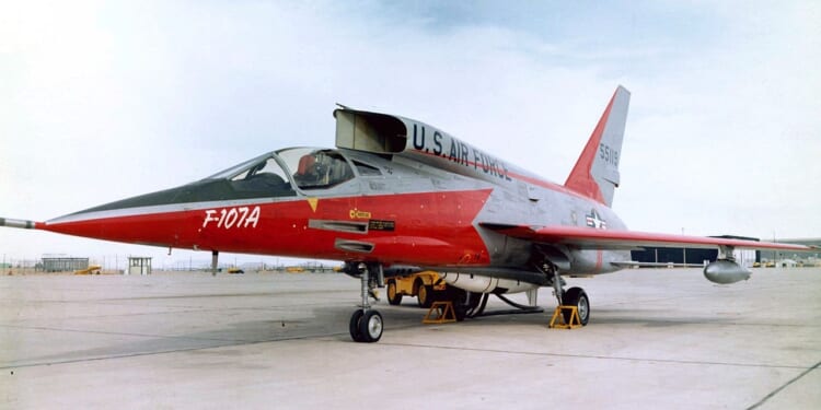The North American F-107 Was One Weird-Looking Plane