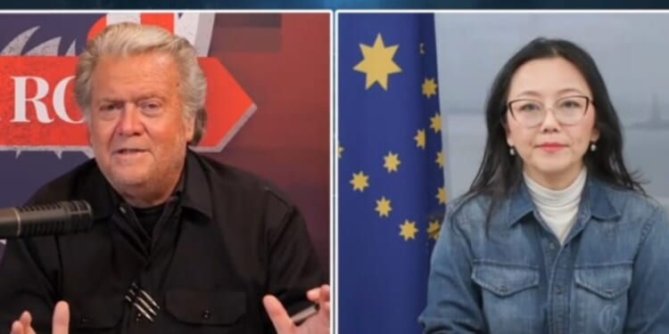 War Room's Steve Bannon Discusses the CCP's Manipulation of the Chinese People with Chinese Activist Ava Chen (VIDEO) | The Gateway Pundit
