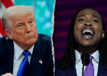 Donald Trump slammed by DNC vice chair Malcolm Kenyatta as 'punk' trying to erase history