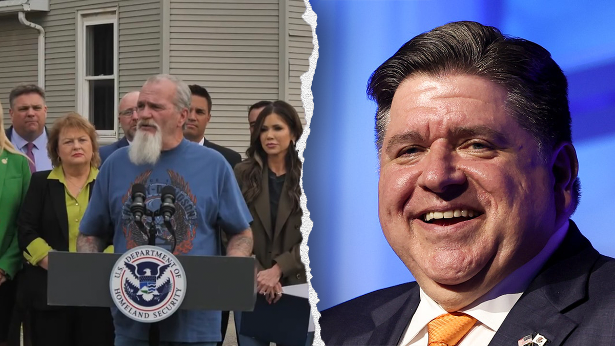 Jim Walden (left) and JB Pritzker (right)