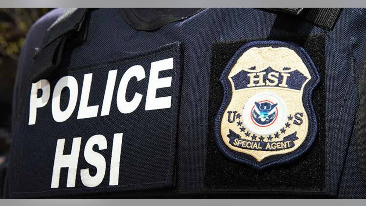 HSI Police vest with Special Agent Badge