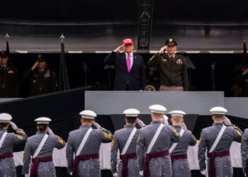 Donald Trump Delivers West Point Commencement Speech