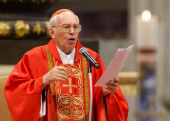FULL TEXT & VIDEO: Cardinal Re’s homily for the Mass for the election of the Supreme Pontiff