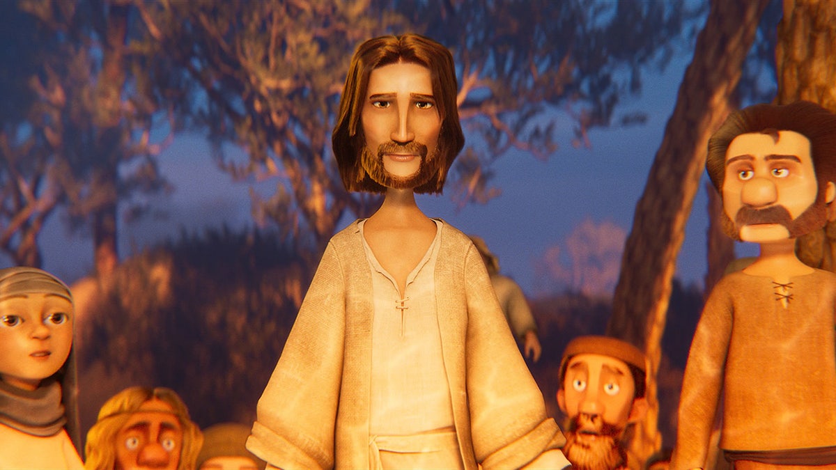 Jesus as depicted in King of Kings cartoon movie