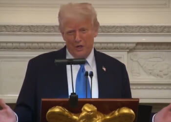 HILARIOUS! Trump GOES OFF, Says he Planned to "Shove it Up Their Ass" After Rigged 2020 Election and will Now be President During Olympics, World Cup, and 250th US Anniversary (VIDEO) | The Gateway Pundit