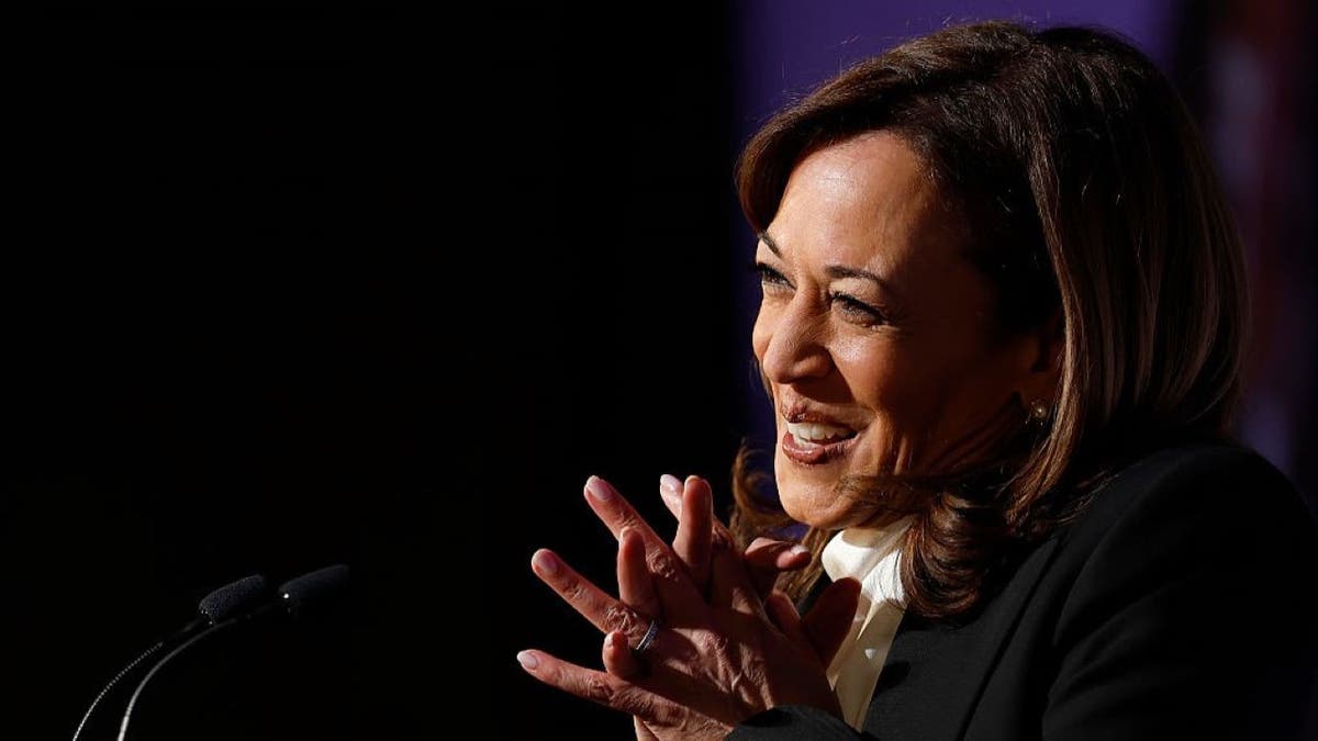 Kamala Harris closeup shot