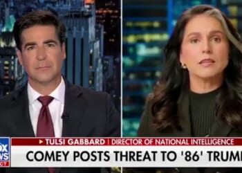 ODNI Tulsi Gabbard Calls For James Comey to be Put Behind Bars Over Trump Assassination Post (VIDEO) | The Gateway Pundit