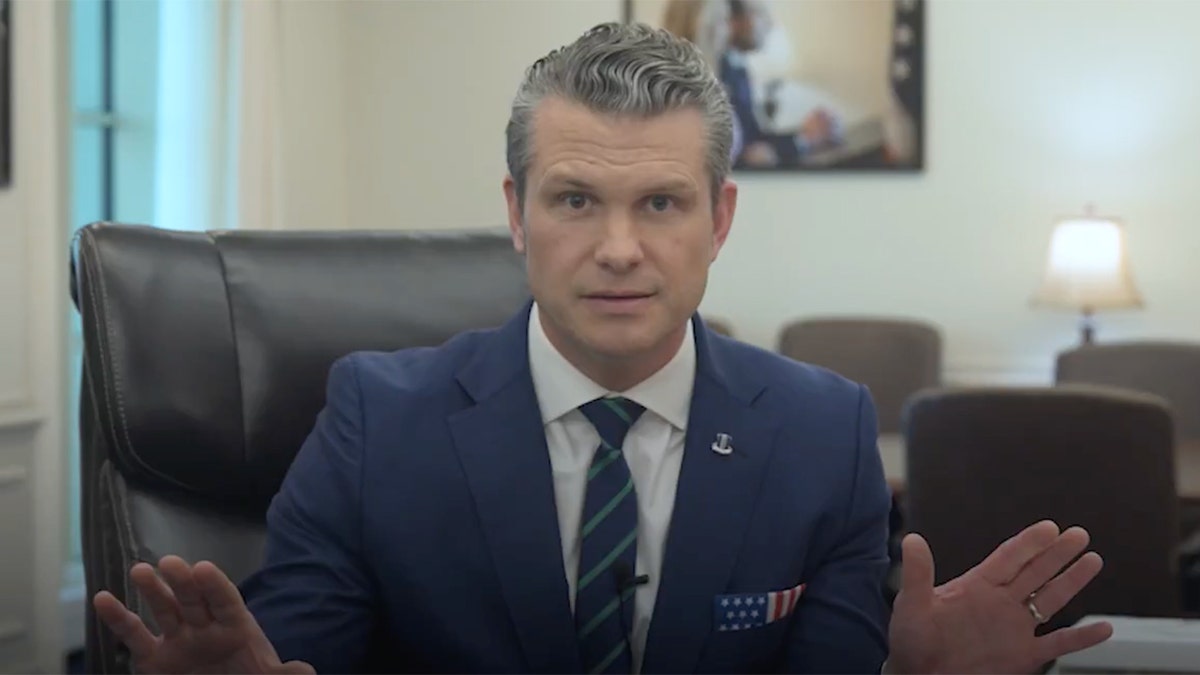 Pete Hegseth closeup