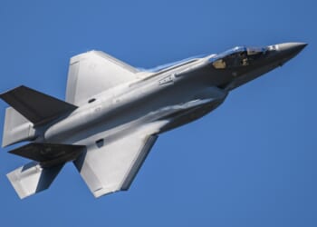 US Air Force F-35A Stealth aircraft in flight