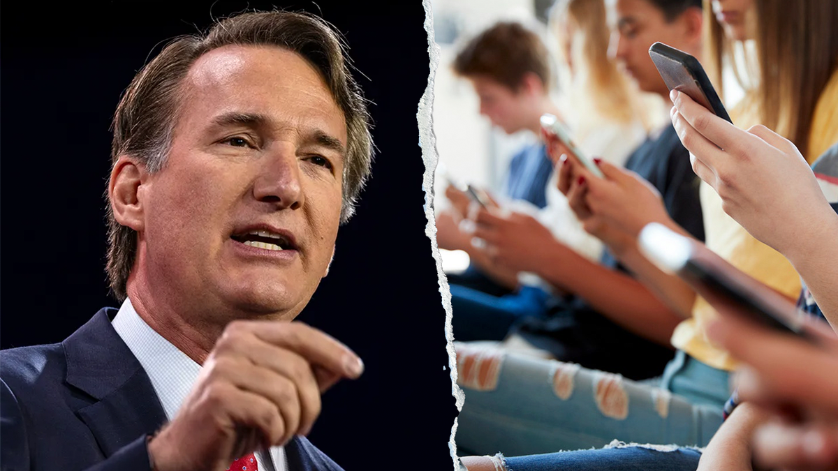 Virginia Gov. Glenn Youngkin signed a law limiting cellphone use in schools.