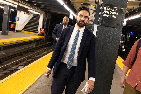 New York City mayoral candidate Zohran Mamdani 