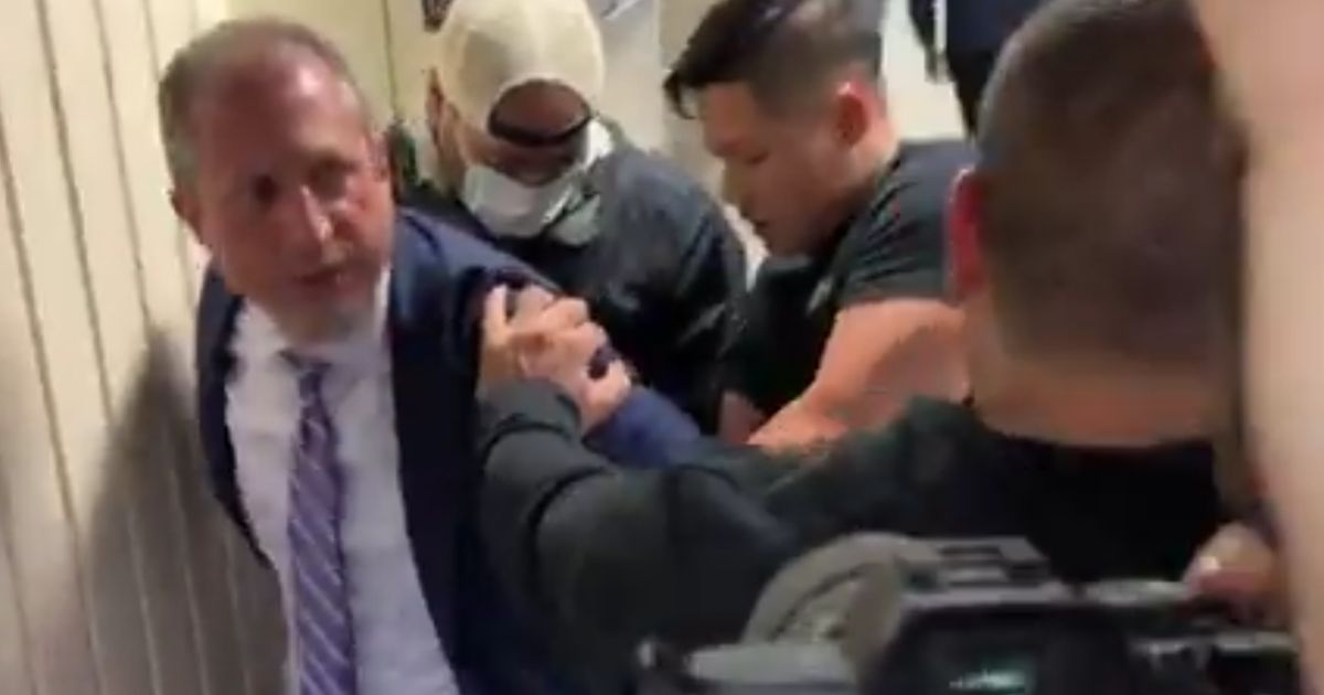 New York City mayoral candidate Brad Lander is detained by Immigration and Customs Enforcement after he tried to confront officers who were making an arrest.