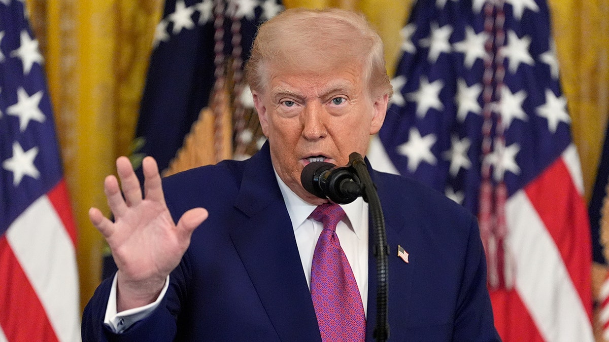 Trump closeup shot