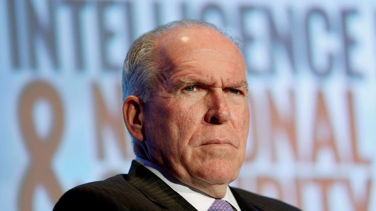 CIA Director John Brennan participates in a session at the third annual Intelligence and National Security Summit in Washington, Sept. 8, 2016.