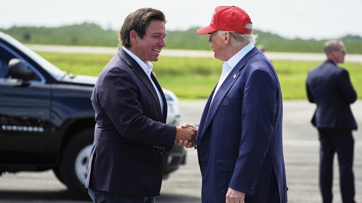 DeSantis and Trump