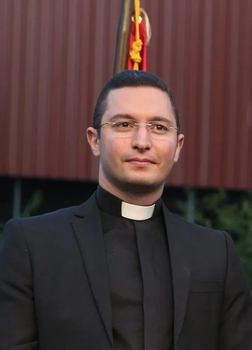 Father Danny Dergham, a Maronite priest, sees in President Aoun a man closely tied to the Church, not just spiritually, but personally and institutionally. Courtesy of Father Danny Dergham