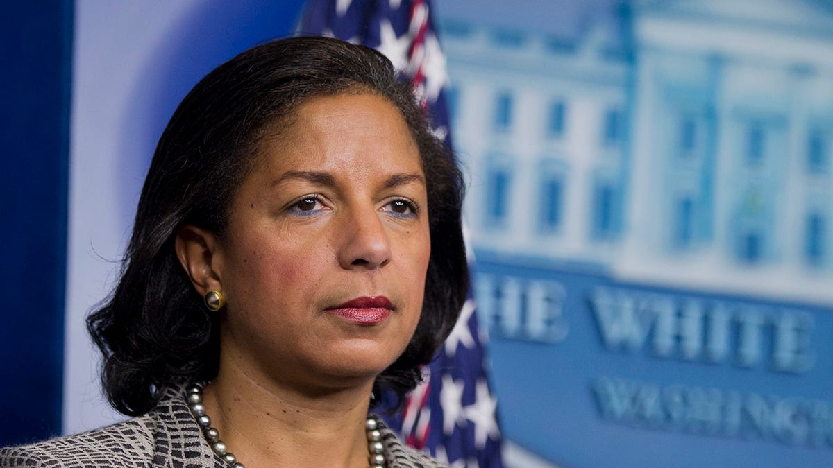 Then National Security Adviser Susan Rice in a March 21, 2014, file photo. 