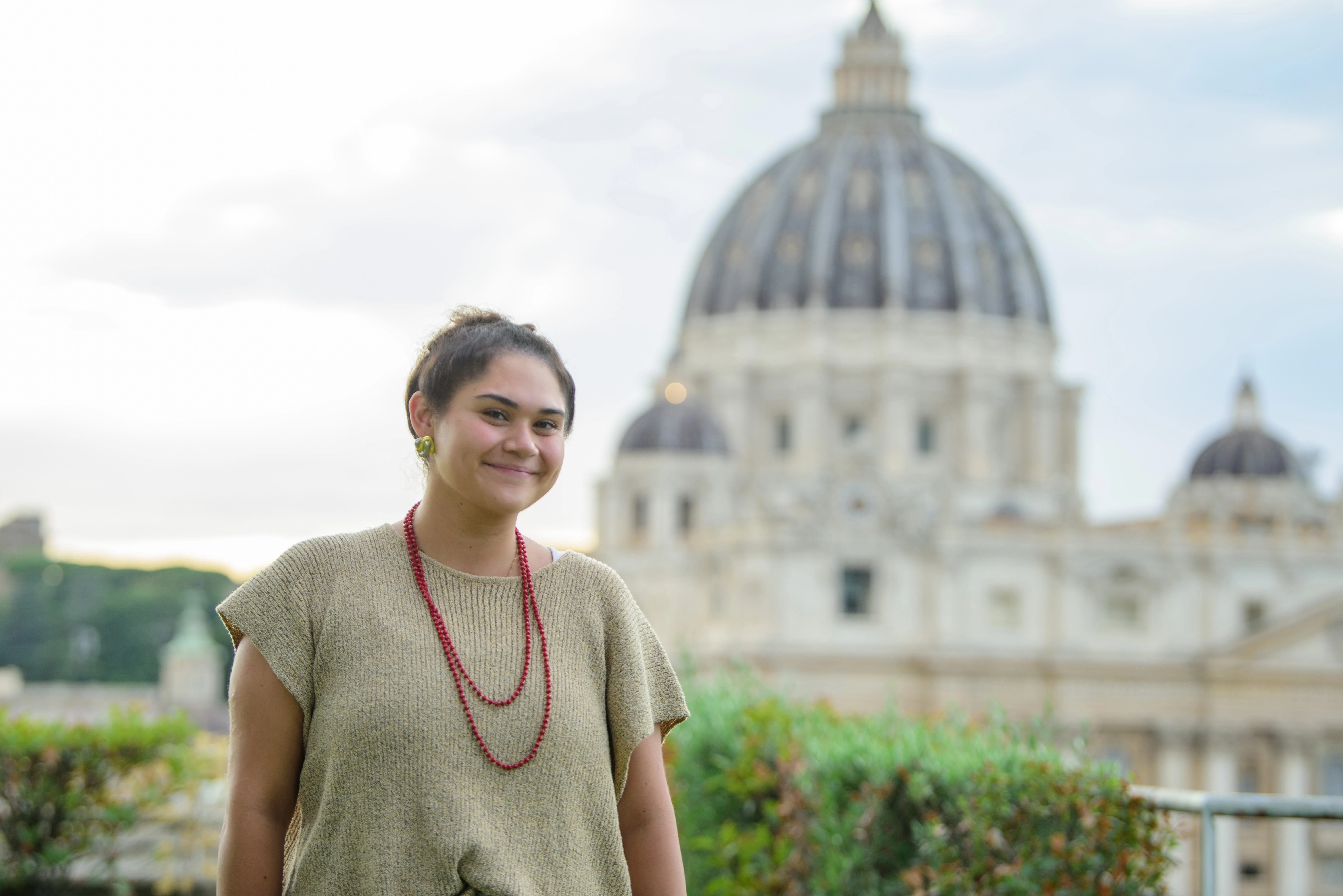 Daniela Sánchez y Sánchez grew up in Puebla, Mexico, and is now studying journalism in Spain. Credit: Lemmy Ogbonnaya Ijioma/EWTN Summer Academy