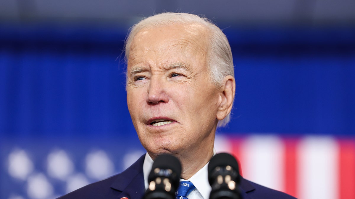 President Joe Biden speaking