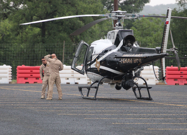 Texas DPS Aircrew Prepares for Search and Rescue Mission (Randy Clark/Breitbart Texas)