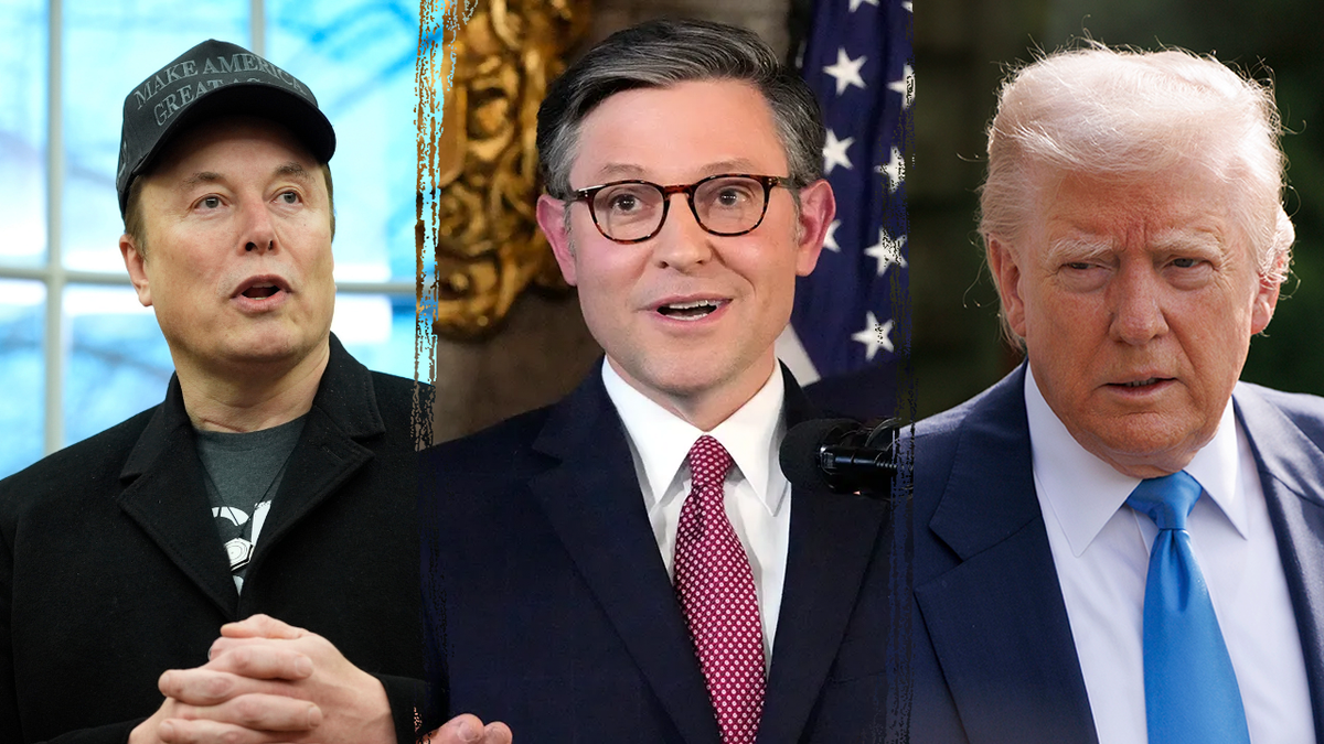 Musk Johnson and Trump