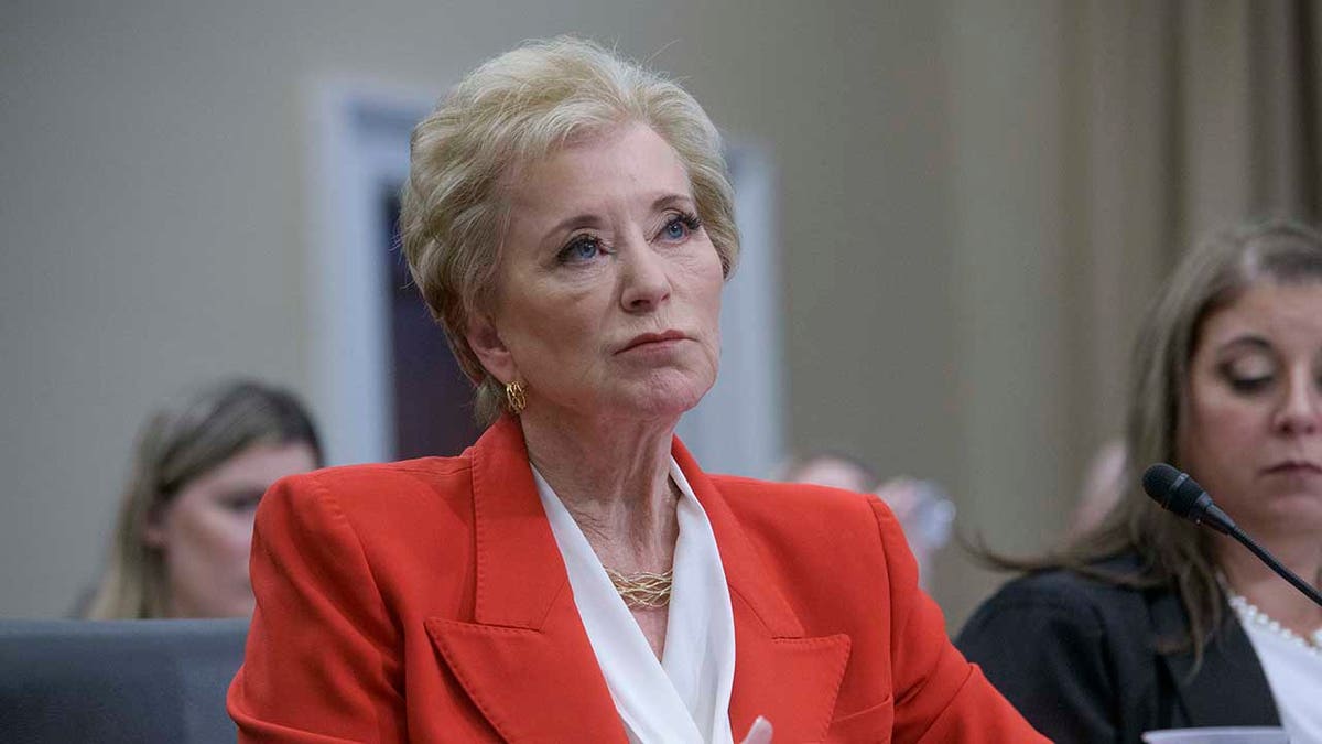 Linda McMahon closeup shot