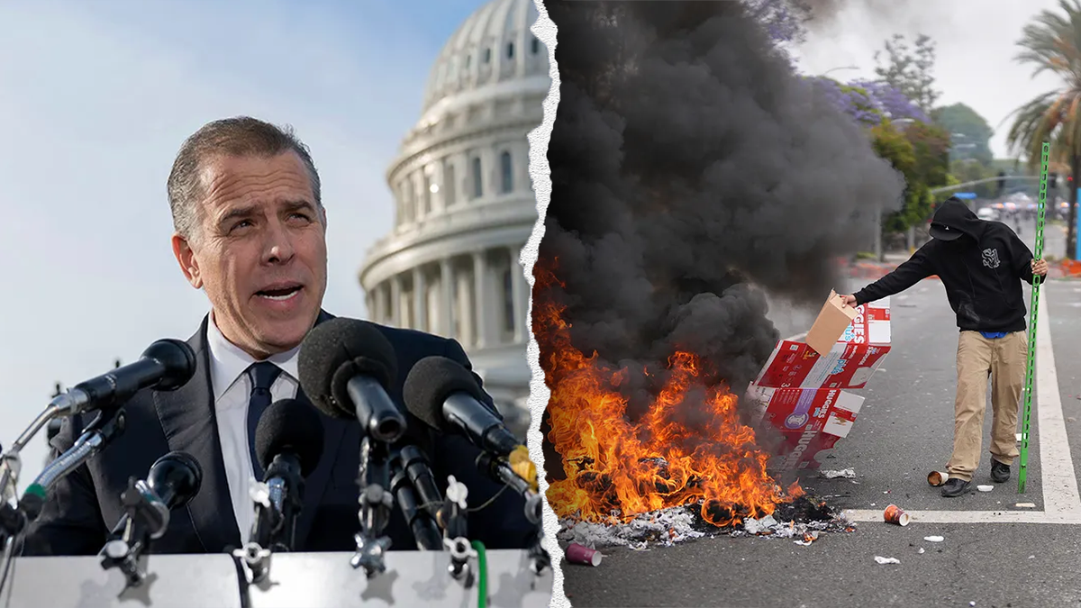Hunter Biden and anti-ICE riot