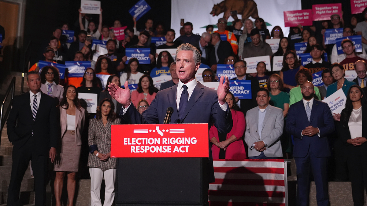 Gavin Newsom speaks