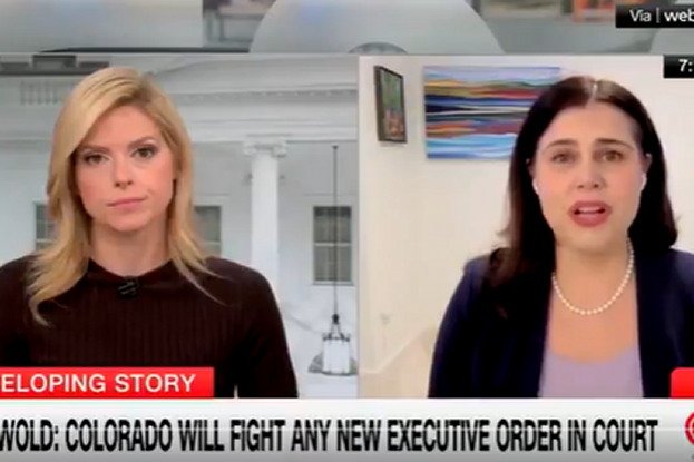 Woman Who Tried to Take Trump Off 2024 Ballot in Colorado Calls Him a Threat to Democracy for Wanting to End Mail-In Voting (VIDEO) | The Gateway Pundit