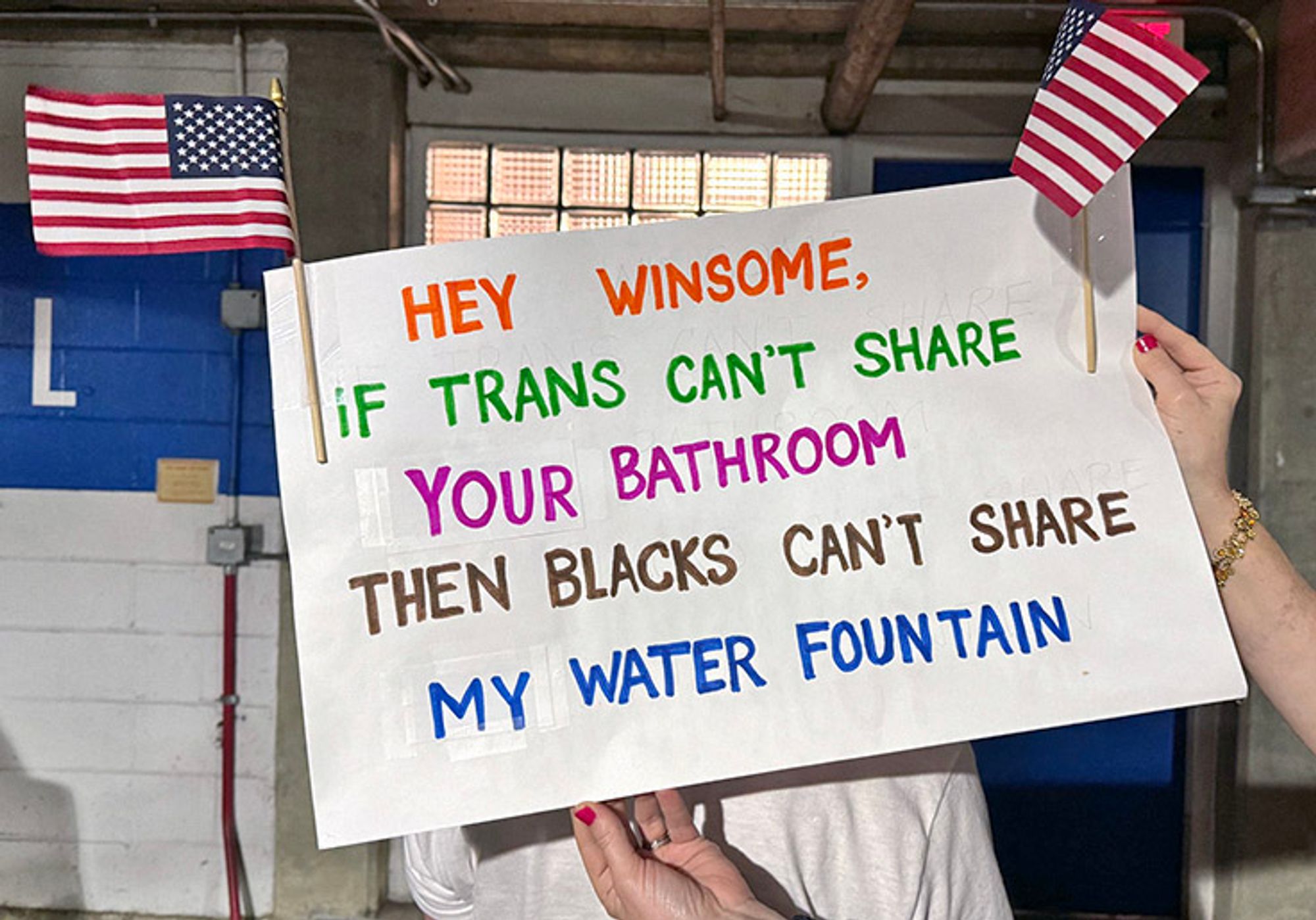 Trend Alert: You Won't Believe The Other Racist Signs We Found at Pro-Trans Liberal Protests
