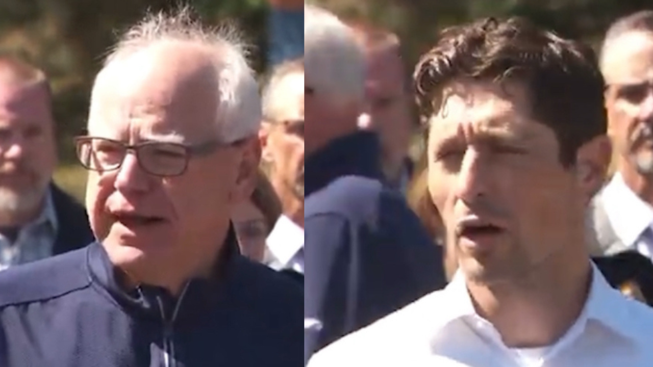 WATCH: Tim Walz Speaks at Press Conference Following Church Shooting by Transgender, Refuses to Mention Hate Crime Against Catholics or Shooter's Trans Identity - Leftist Mayor Blames Guns and Hate Towards Transgenders! | The Gateway Pundit