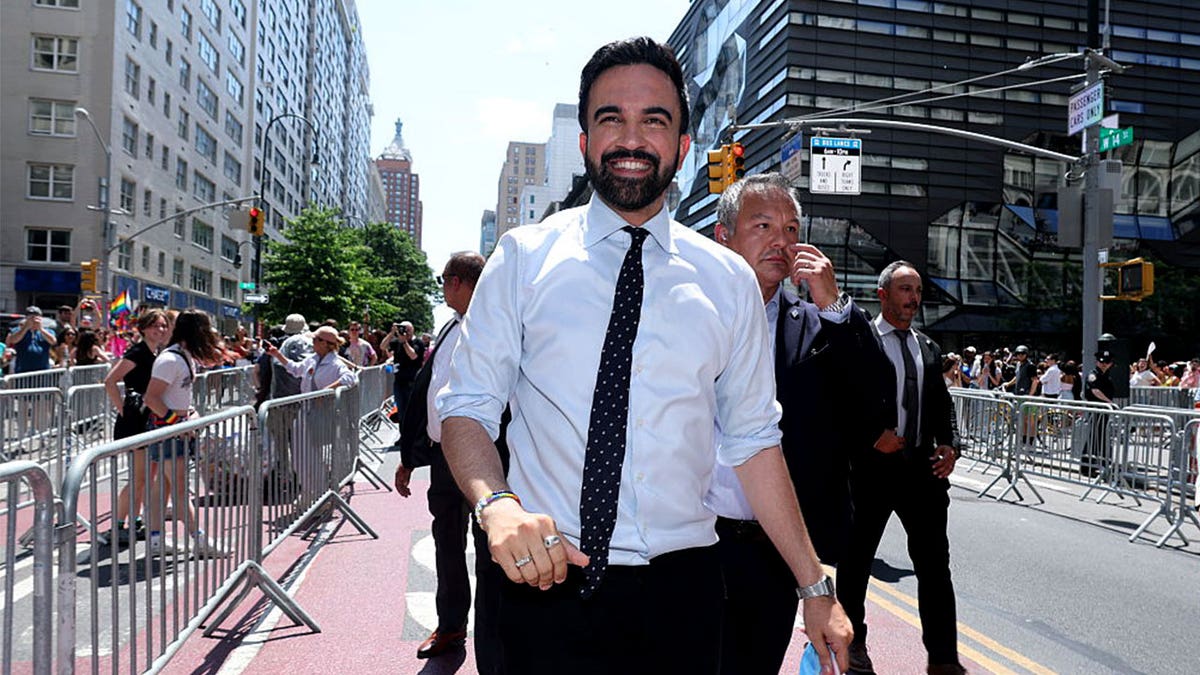 Zohran Mamdani at NYC Pride parade