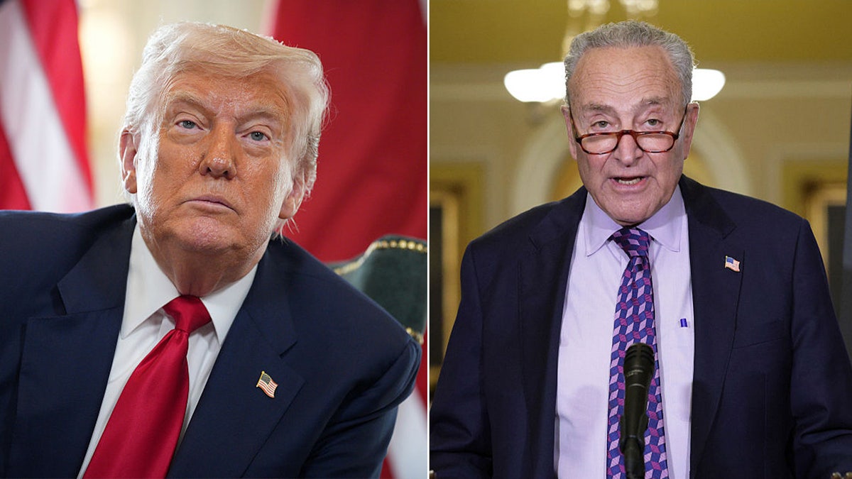 donald trump and chuck schumer