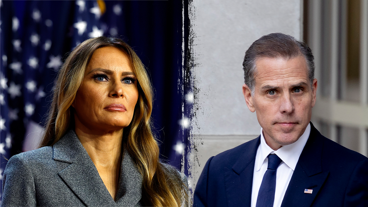 Melania and Hunter 