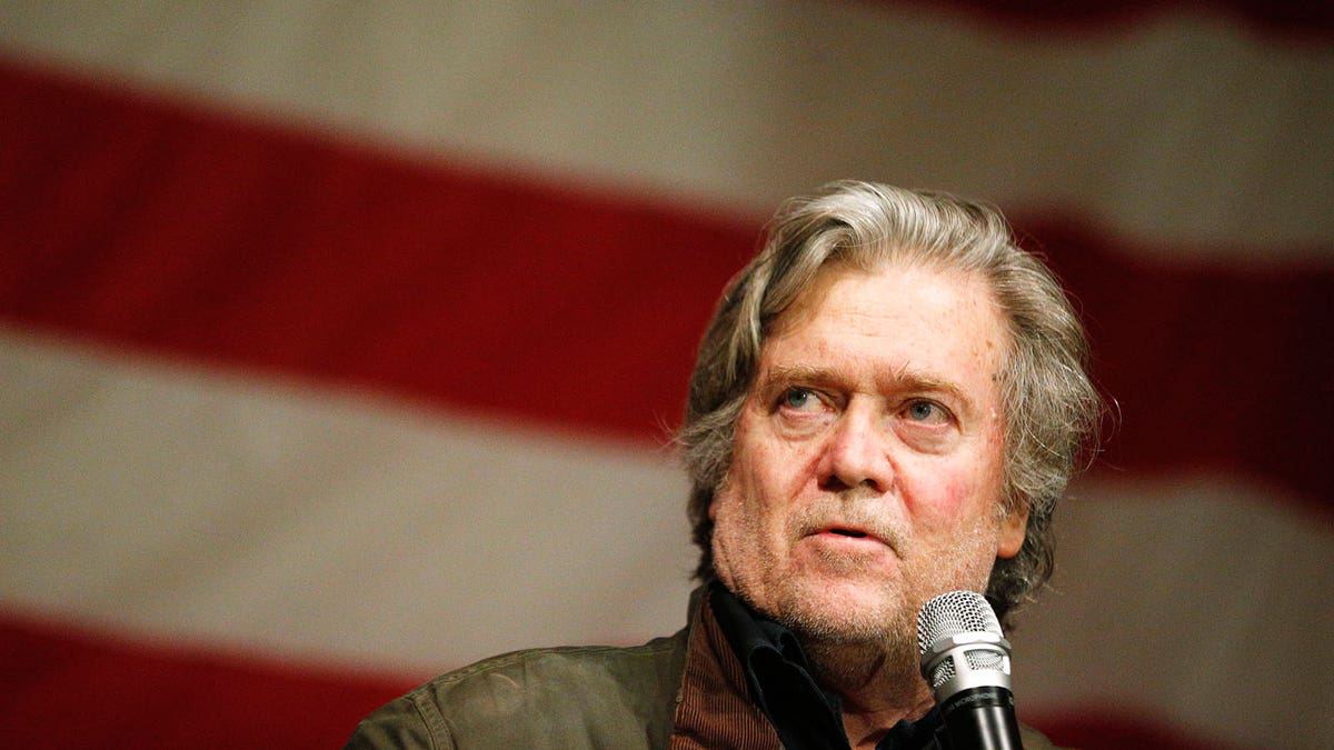 Bannon closeup shot