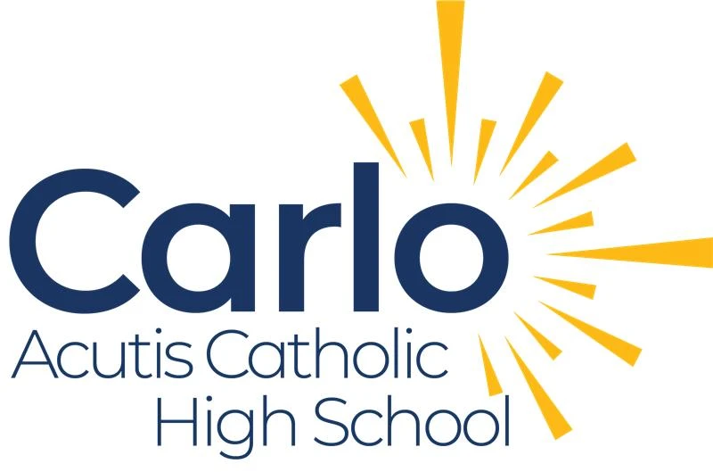 The logo for a new high school that Catholics in Houston’s Bay Area are fundraising for, projected to open in 2027 with a mission to be “unapologetically Catholic” and “academically excellent.” Credit: Photo courtesy of Carlo Acutis Catholic High School, Houston