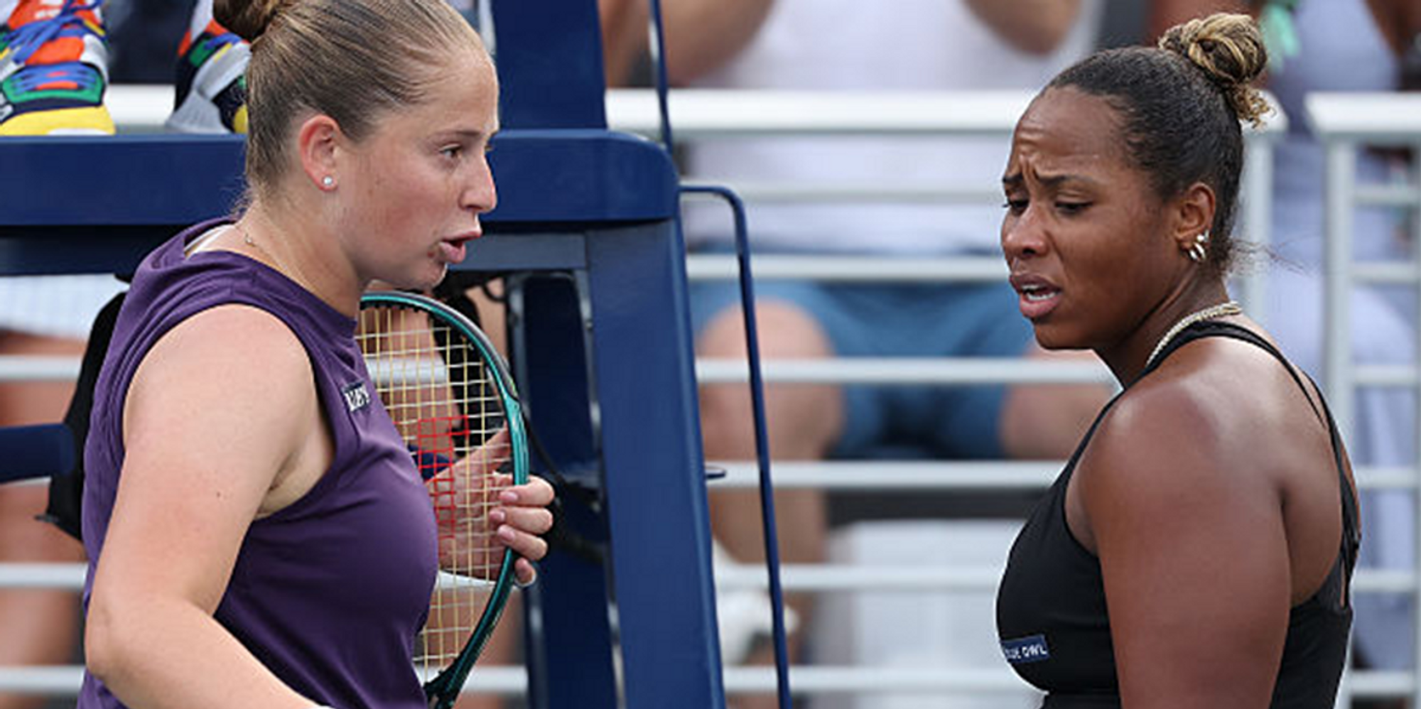 Tennis player labeled 'racist' for scolding black opponent after match: 'I was NEVER racist'