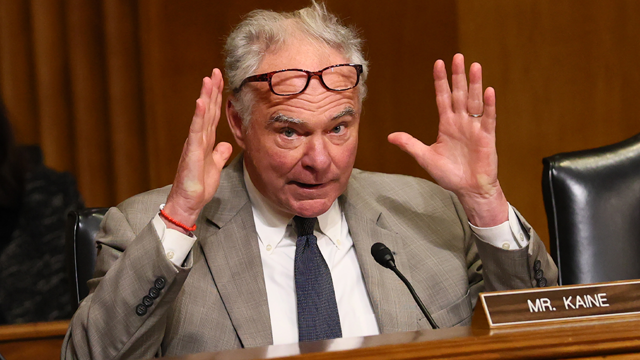 Sen. Tim Kaine compares founding document language to Iran beliefs