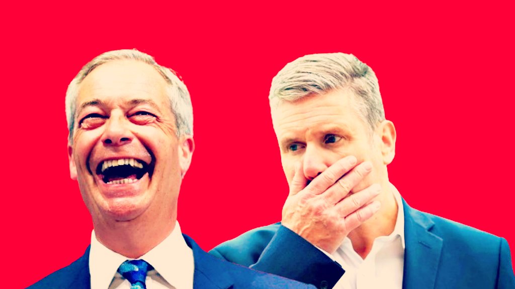 Failing PM Starmer's Party Collapses in the Polls, and Farage's Reform UK Now Has Higher Voter Preference Than Labour and Tories Combined | The Gateway Pundit