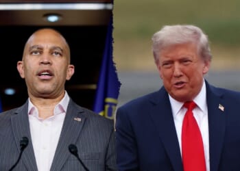 Jeffries calls Trump remarks 'unhinged' as government shutdown looms