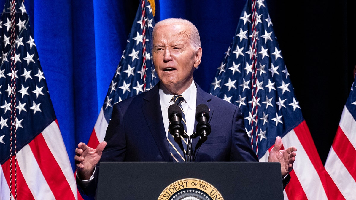 President Joe Biden speaking
